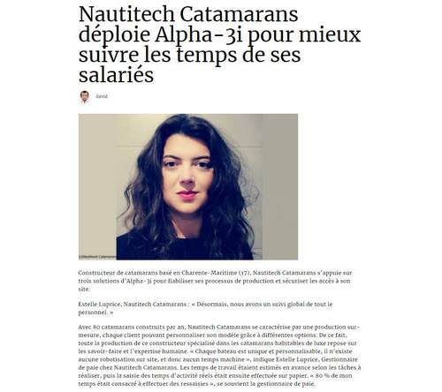 Alpha3i gestion temps salarié