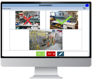 5S Suivi de production, logiciel gestion main oeuvre
