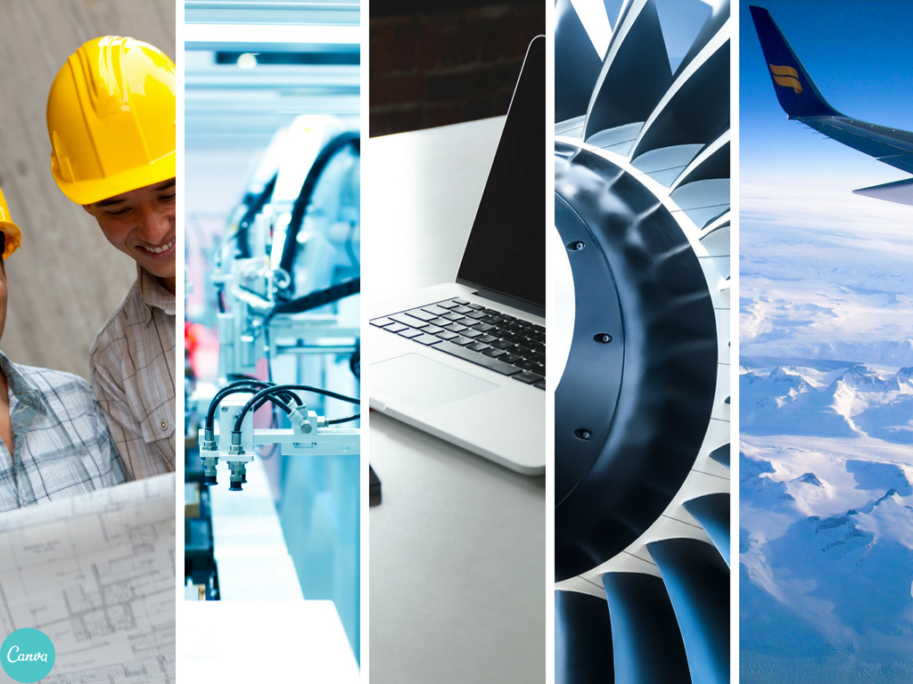 Industrie aéronautique Représentation de l'industrie aéronautique de sa conception à son aboutissement