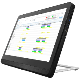 terminal acquisition donnees tactile